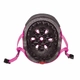 розова светеща каска за колело и тротинетка 48-53 см  - 2
