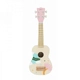 розова китара-укулеле  - 2