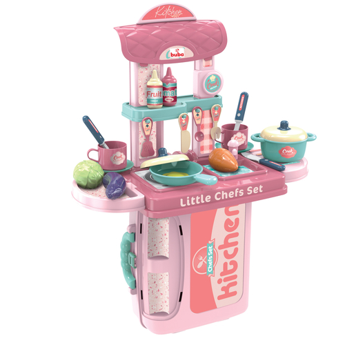 Комплект розова кухня, Куфар 008-971 | P141155