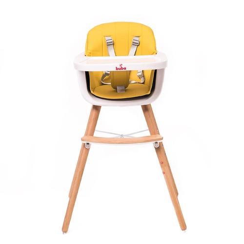 Жълто столче за хранене Carino | P141215