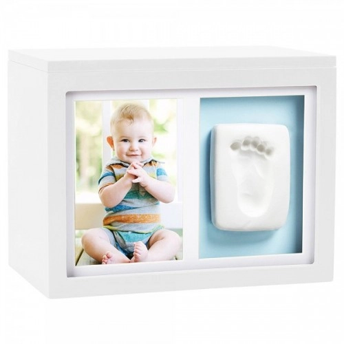 Бяла кутия за спомени с бебешки отпечатък, 62001 | P1413168