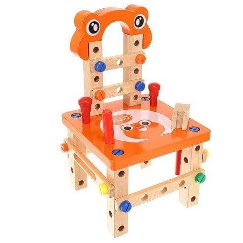 Детска забавна игра - Стол за сглобяване, KRU9441, 54 части | P1413415