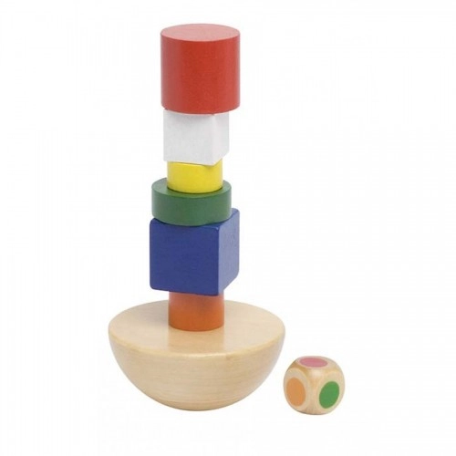 Детска игра - Балансна кула в памучна торбичка | P1413427