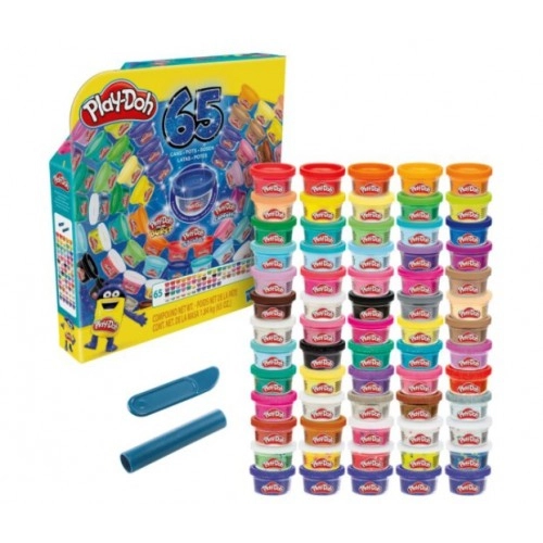 Детска игра Play Doh - Празничен комплект 65 различни цветове | P1413447