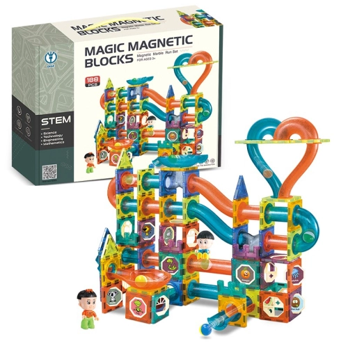 Детска игра с магнитни елементи и топче Luna Parck  - 4