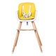 Жълто столче за хранене Carino  - 5
