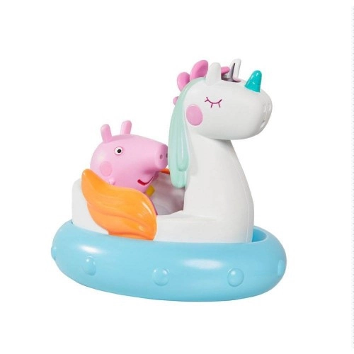Детска играчка за вана Peppa Pig с лодка Еднорог | P1413557