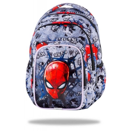 Детска лека и удобна ученическа раница, Spark L Spiderman Black | P1413671