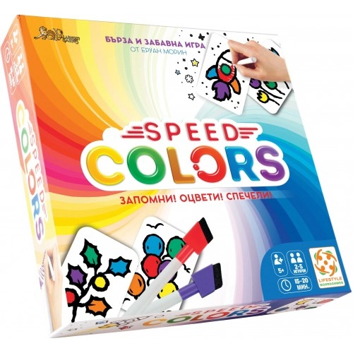 Детска настолна игра - Speed Colors, BGBG0001843N | P1413739