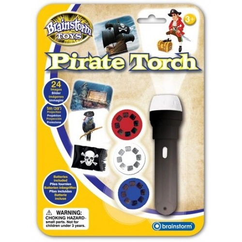 Детска образователна играчка - Фенерче с прожектор, Пирати | P1413760