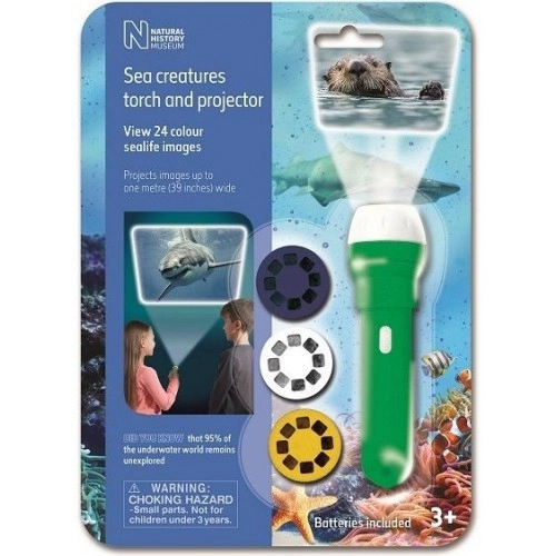 Детска образователна играчка-Фенерче с прожектор, Морски животни | P1413763