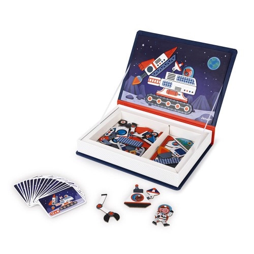 Детска образователна магнитна книга игра Космос | P1413766