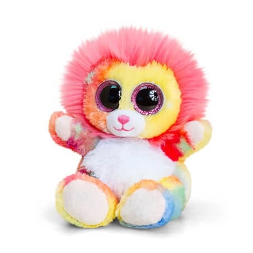 Детска плюшена играчка Animotsu Keel Toys, Цветно лъвче, 15 см | P1413789