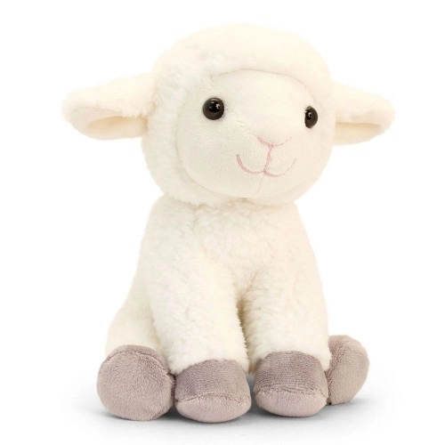 Детска плюшена играчка Keel Toys, Седяща овца, 20 см | P1413798