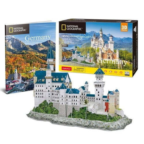 Детски 3D пъзел 121 части, Germany Neuschwanstein Castle | P1414086
