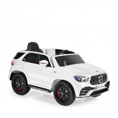 Детски бял акумулаторен джип, Mercedes M class, 109169 | P1414108