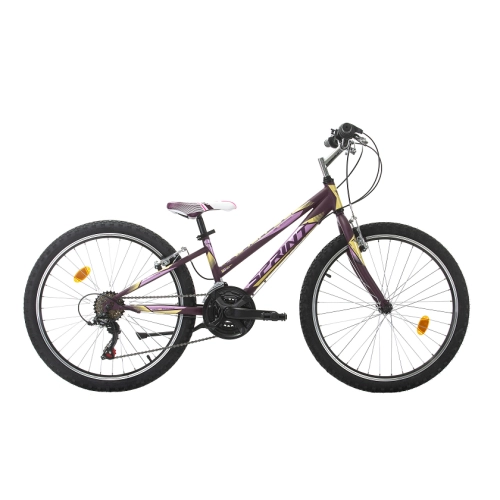Детски велосипед 24 инча SPRINT CALYPSO виолетово P1414130