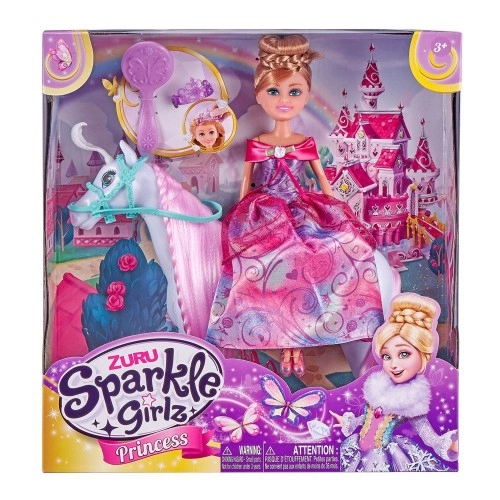 Детски игрален комплект - Кукла принцеса с кон, 10057 | P1414190