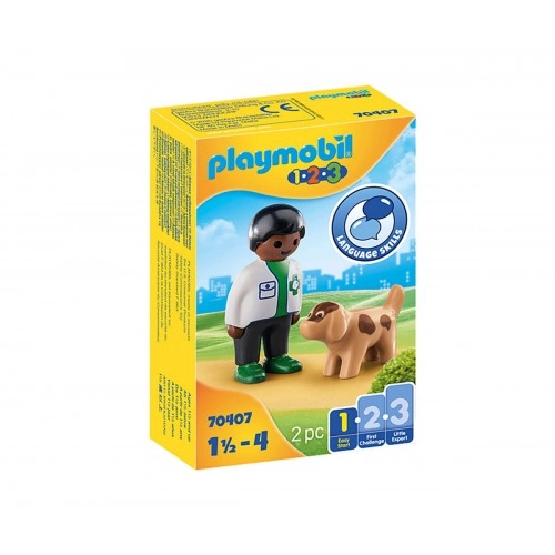 Детски комплект за игра - Ветеринар с куче | P1414245