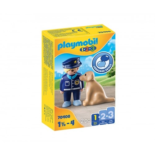 Детски комплект за игра - Полицай с куче | P1414267