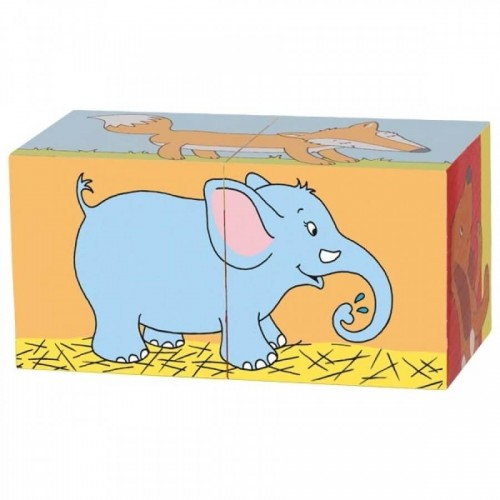 Детски кубчета Животни, 2 части | P1414338