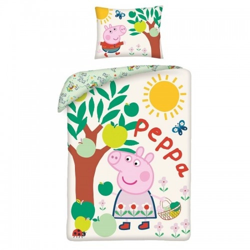 Peppa Pig Детски мек и приятен спален комплект 2 части, Garden | P1414368