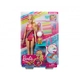 Детска кукла Barbie - Комплект Барби на път: Плувкиня 