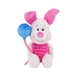 Детска Плюшена играчка - Прасчо с балон, 17см 