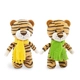 Детска плюшена играчка Тигърът Тим 18 см 