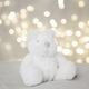 Детска текстилна плюшена играчка 13см White Bear 