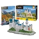 Детски 3D пъзел 121 части, Germany Neuschwanstein Castle 