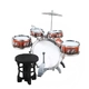 Детски комплект барабани, KRU1551, 9 части 