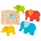 Детски многослоен пъзел, Слон 