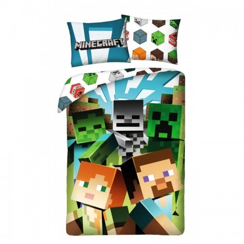 Minecraft Детски спален комплект, colour, MNC200BL 
