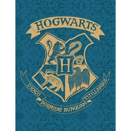 Harry Potter Детско меко поларено одеяло, blue, 130х170 см. | P1414916