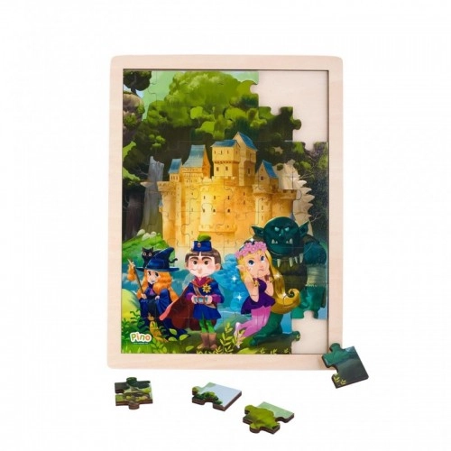 Дървен пъзел - Приказки - Замък, 5841UP, 48 части | P1415053
