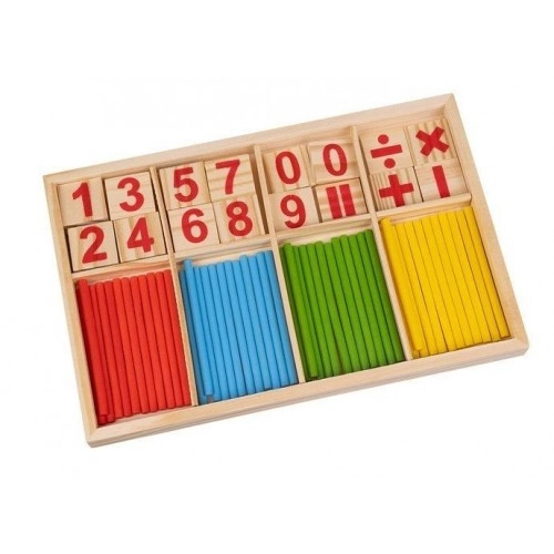 Дървена математическа игра по метода Монтесори, KRU14843 | P1415158