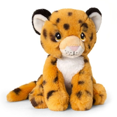 Екологична плюшена играчка Леопард, от серията Keeleco | P1415220