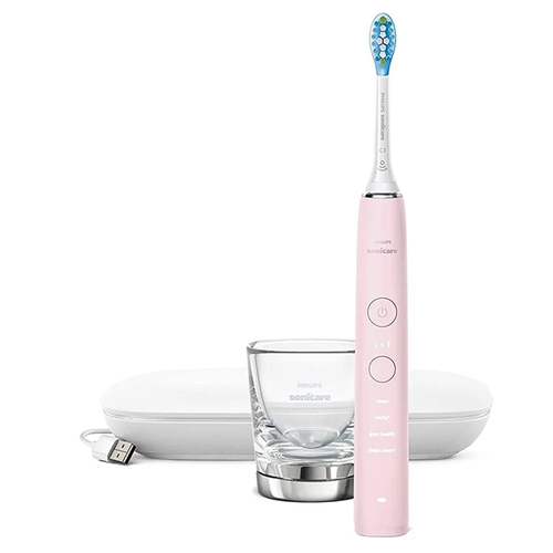 Звукочестотна четка за зъби Diamond Clean серия 9000 - розова | P1415302
