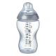 Бебешко шише за хранене EASI VENT 340 ml. 3м+ с декорация  - 2
