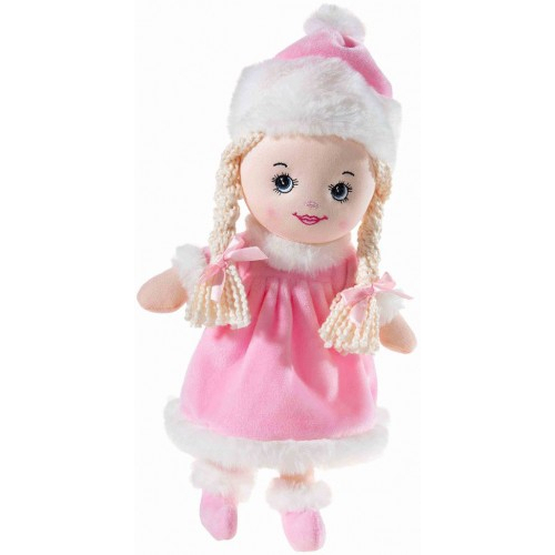 Мека кукла Анушка със зимни дрехи за деца от серията Poupetta | P1415728