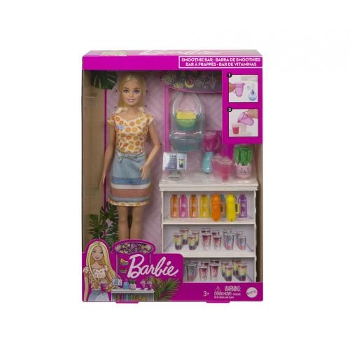 Кукла Barbie - Комплект смути бар, 1710256 | P1415990