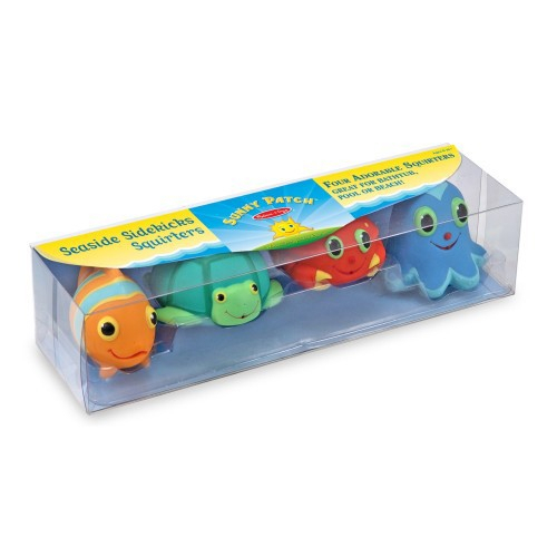 Комплект играчки за баня - Морски обитатели,000772164351, 4 броя | P1416015