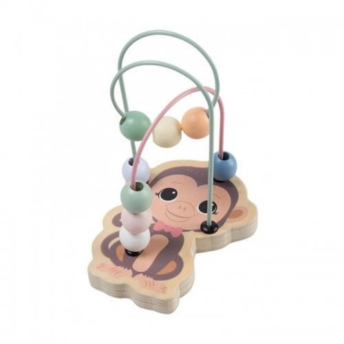 Лабиринт с дървени мъниста-Маймунка, The Wildies Family, 80085-M | P1416059