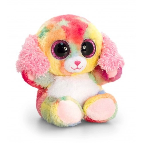 Плюшена играчка Keel Toys, Анимотсу, Цветно кученце 15 см | P1416184