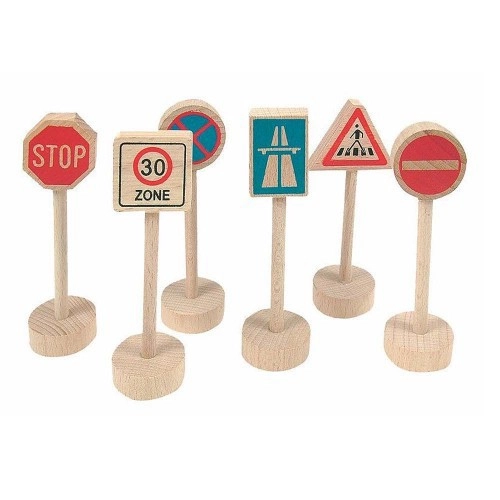 Комплект дървени пътни знаци, 90575 | P1416291