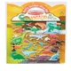 Книжка със стикери на динозаври Melissa and Doug 40521  - 1