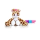 Плюшена играчка Keel Toys Прегърни ме, Жирафчето Лола, 25 см 