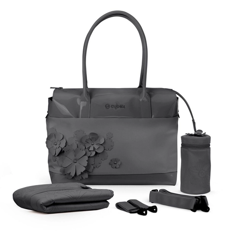 Чанта за бебешка количка SIMPLY FLOWERS Dream Grey | P1416616