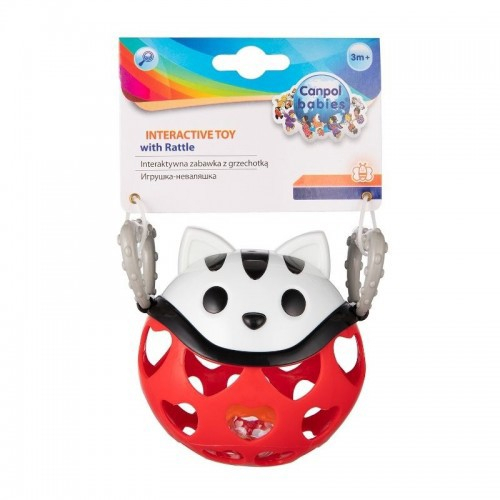 Червена играчка с дрънкалка, 79/101_red | P1416632